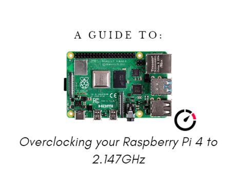 Image result for Raspberry Pi 4 Over Clock