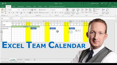 Afbeeldingsresultaten voor How to Create a Sleek Calendar in Excel
