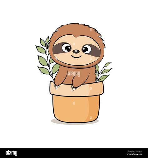 Afbeeldingsresultaten voor Baby Sloth Drawing