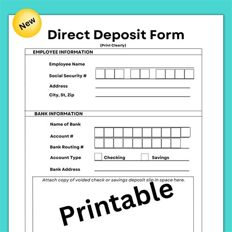 Print Direct Deposit Form NetSpend に対する画像結果