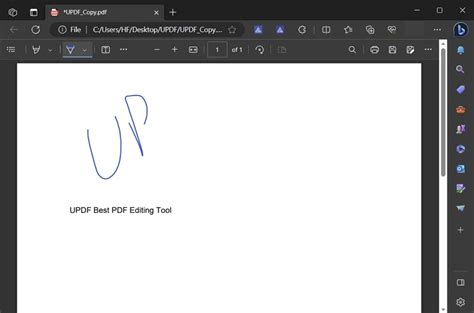 How to Add Signature in Microsoft Edge PDF に対する画像結果