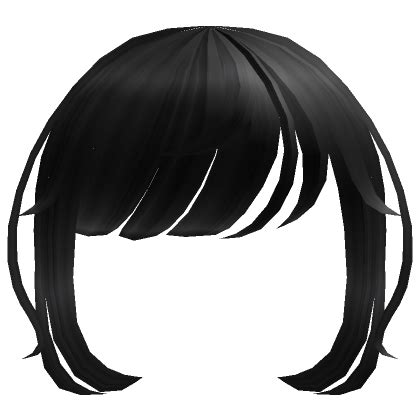 Image result for Roblox Hair Black Bangs