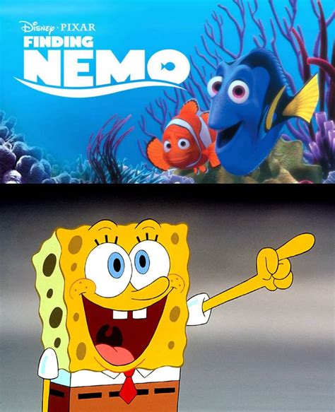Image result for Finding Nemo Spongebob
