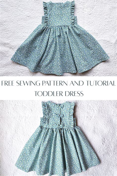 Afbeeldingsresultaten voor Toddler Dress Patterns