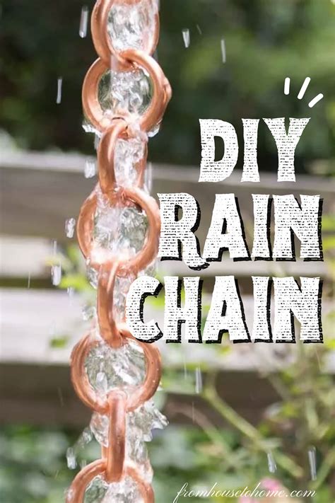 Homemade Rain Chain に対する画像結果