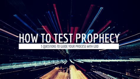 Prophecy Testing に対する画像結果