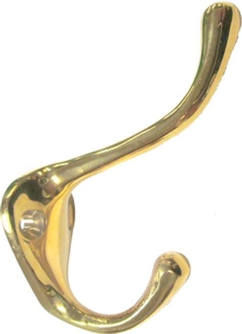 Hooks - Coat Hooks by Finish - Brass - D. Lawless Hardware