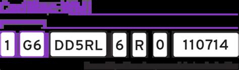 Toradh íomhá ar Cadillac VIN Decoder