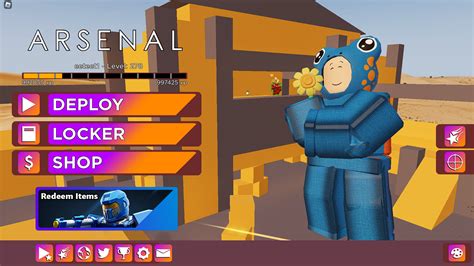 Toradh íomhá ar Roblox Arsenal Game Icon