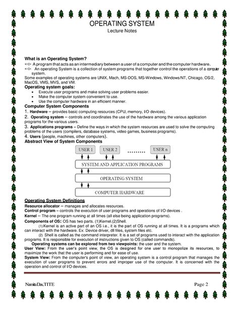 Image result for Operating System Class Notes