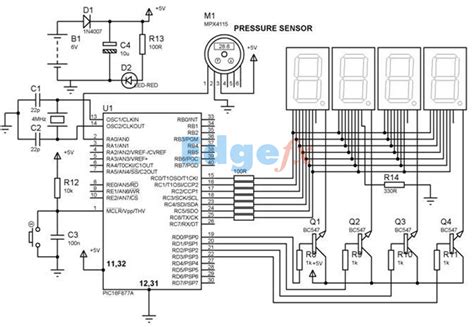 Image result for Pressure Sensor Diagram