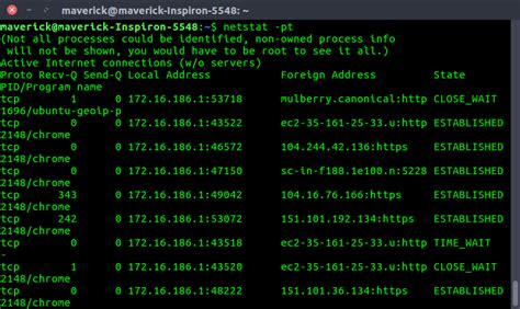 Netstat Command Linux에 대한 이미지 결과
