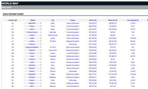 Toradh íomhá ar Excel Map Requiring Bing Data Accept but Not Working
