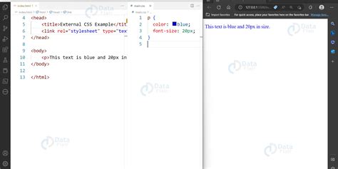 Image result for Example of External CSS