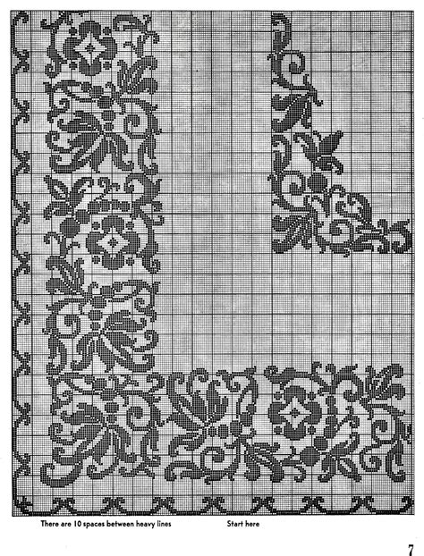 Image result for Vintage Filet Crochet Patterns
