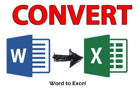 Easy Way to Convert Word File to Excel に対する画像結果
