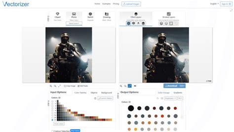 Convert Image into Vector に対する画像結果