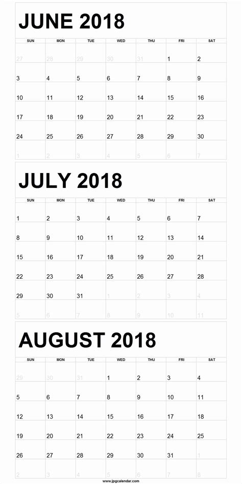 Image result for Free Printable 3 Month Calendar Template