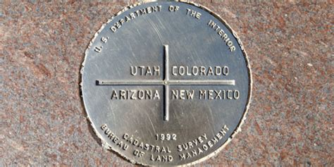 Image result for Four Corners Monument Map