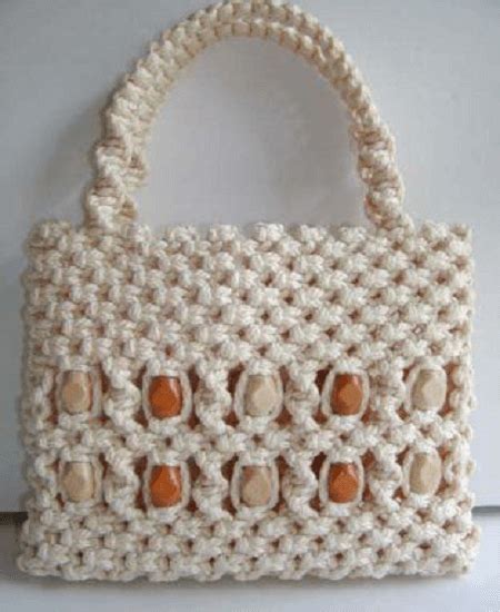 Afbeeldingsresultaten voor Macrame Purse Patterns Free