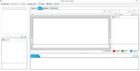 Afbeeldingsresultaten voor SQLite Forensic Explorer