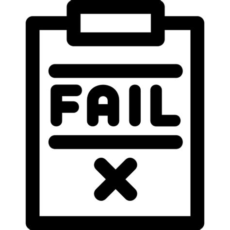Afbeeldingsresultaten voor Fail Icon