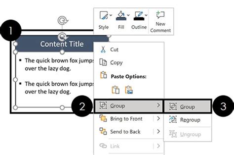 Image result for How to Group Objects in PowerPoint