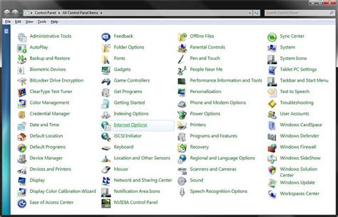 Image result for N Control Panel All Control Panel Items System