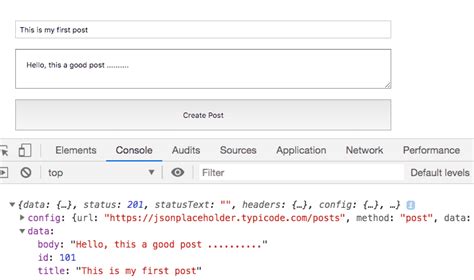 Toradh íomhá ar React JS Axios
