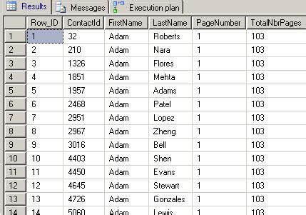 Image result for SQL Pagination