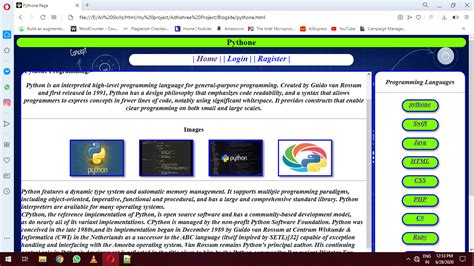 Toradh íomhá ar CSS Mini Projects