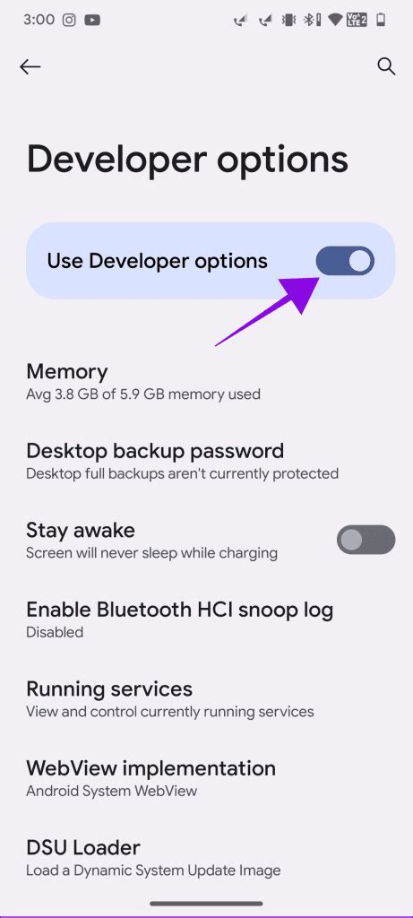 Switch Off Developer Mode Android に対する画像結果