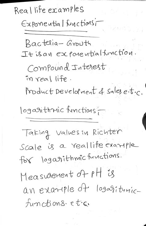 Image result for Exponential and Logarithmic Functions Real Life Examples