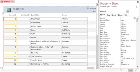 Toradh íomhá ar How Should a Report Look in Access