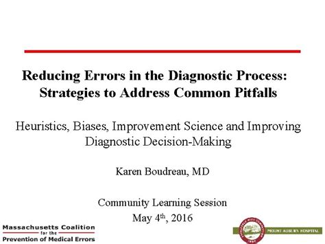 Image result for Steps to Prevent Diagnostic Errors