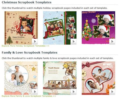 Toradh íomhá ar Scrapbooking Software Free