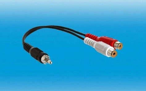 Toradh íomhá ar RCA Y Cable Splitter