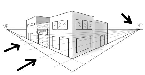 2-Point Perspective Step by Step に対する画像結果