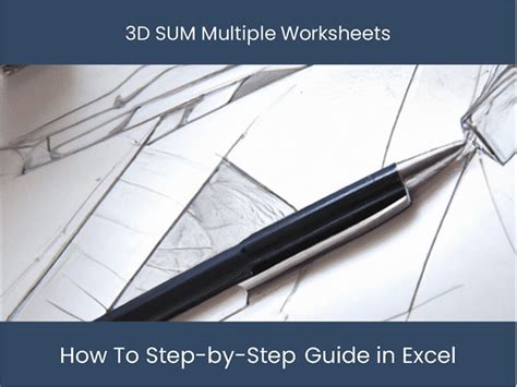 Image result for 3D Sum in Excel