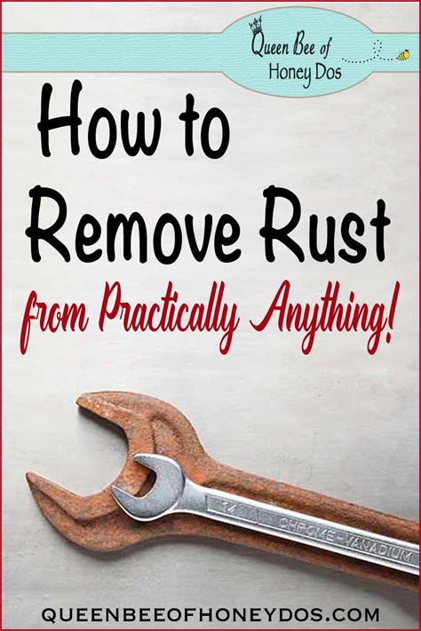 Image result for How to Remove Rust From Antqiue