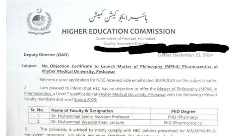 NOC for MPhil కోసం చిత్ర ఫలితం