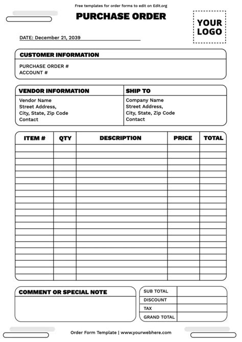 تصویر کا نتیجہ برائے How to Create a Order Sheet Form