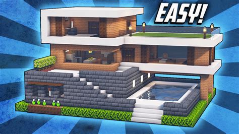 Image result for Large Modern House Minecraft Tutorial