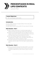 Afbeeldingsresultaten voor Percentages Fact Sheet