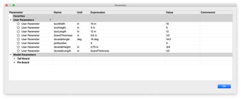 Fusion 360 User Parameters Copy に対する画像結果