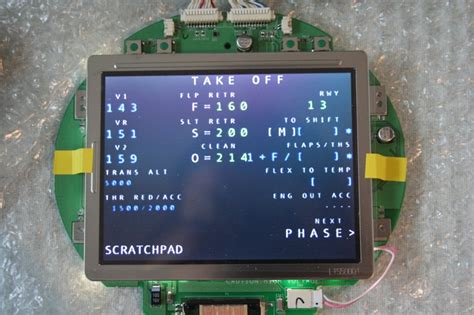 Image result for MCDU Touch Screen