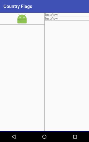 Toradh íomhá ar Android List Row Item