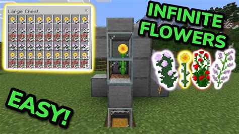 Toradh íomhá ar Minecraft Farming Flowers
