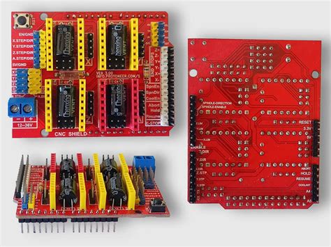 Image result for Wiring CNC Shield Board A4988 Driver Arduino