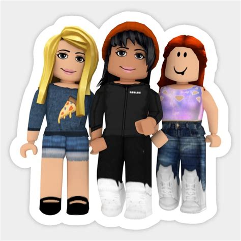 Image result for Roblox Girl Stickers